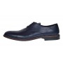 Pantofi barbati casual din piele naturala bleumarin NIC184BLBOX